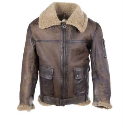 Chaqueta de Piel Sintética con Personalidad para Hombre - Image 14