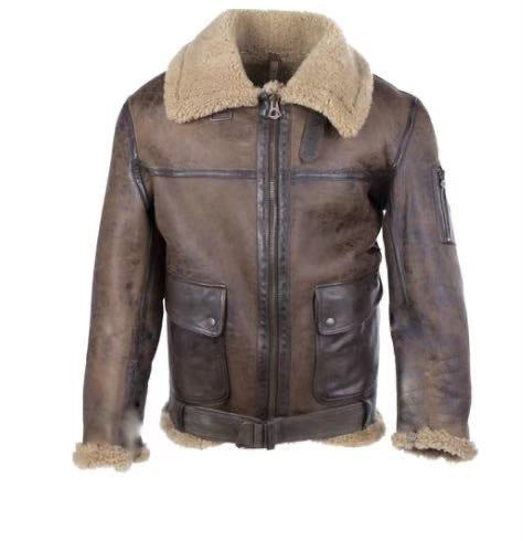 Chaqueta de Piel Sintética con Personalidad para Hombre - Image 14