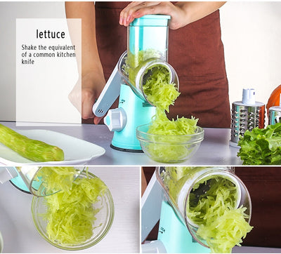 Mandolina Multifunción para Verduras - Cortador de Papas, Zanahorias y Queso - Image 14