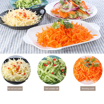 Mandolina Multifunción para Verduras - Cortador de Papas, Zanahorias y Queso - Image 16