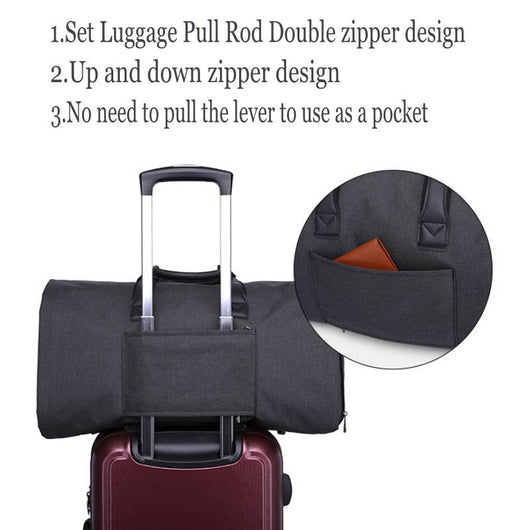 Bolsa de Viaje Cilíndrica Plegable con Capacidad Expandible - Image 21