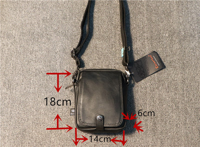Bolso Mensajero Deportivo Compacto para Hombre - Bolsa Casual Crossbody Mini - Image 6