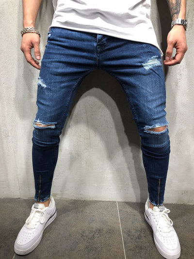 Pantalones Vaqueros Rotos para Hombre - Image 11