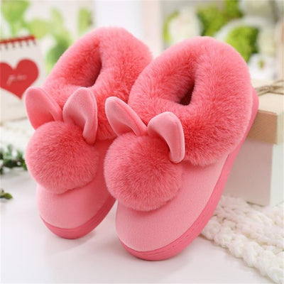 Pantuflas de Conejo en Algodón - Comodidad Suave para Casa - Image 10