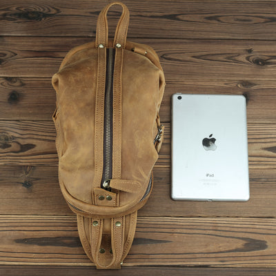 Bolso de Cuero Genuino Capacidad Grande Estilo Retro - Image 24