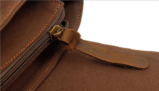 Bolsa de Lona Retro Crossbody Unisex - Bolsa de Hombro Vertical - Image 16