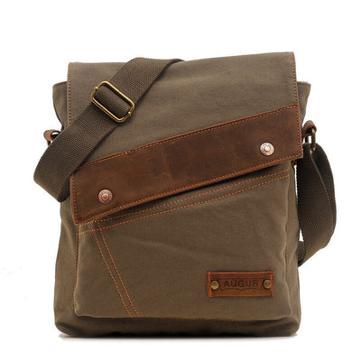 Bolsa de Lona Retro Crossbody Unisex - Bolsa de Hombro Vertical - Image 19
