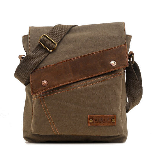 Bolsa de Lona Retro Crossbody Unisex - Bolsa de Hombro Vertical - Image 19