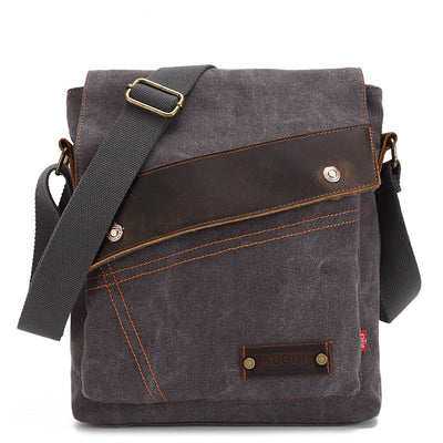 Bolsa de Lona Retro Crossbody Unisex - Bolsa de Hombro Vertical - Image 21
