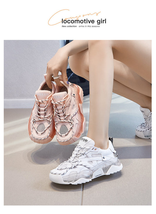 Zapatillas Deportivas Mujer Estilo Daddy Shoes con Suela Gruesa y Malla Transpirable - Image 7