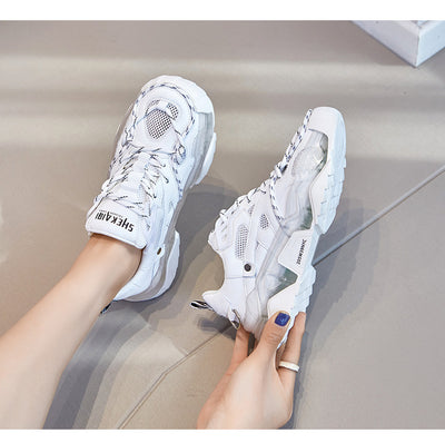 Zapatillas Deportivas Mujer Estilo Daddy Shoes con Suela Gruesa y Malla Transpirable - Image 8