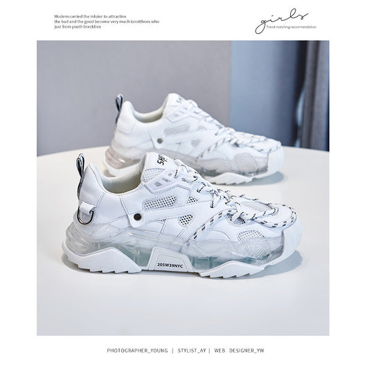 Zapatillas Deportivas Mujer Estilo Daddy Shoes con Suela Gruesa y Malla Transpirable - Image 9