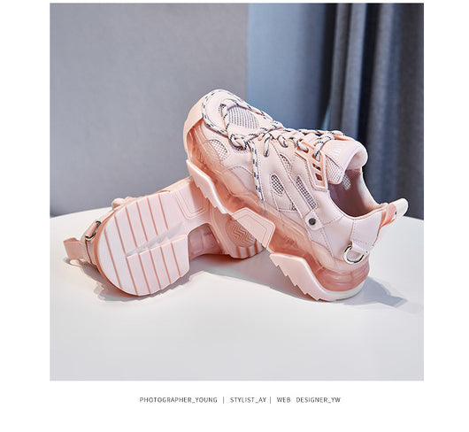 Zapatillas Deportivas Mujer Estilo Daddy Shoes con Suela Gruesa y Malla Transpirable - Image 13