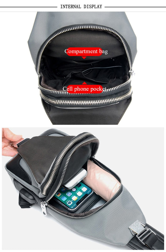 Bolsa de Pecho Oxford - Funcional y Versátil - Image 20