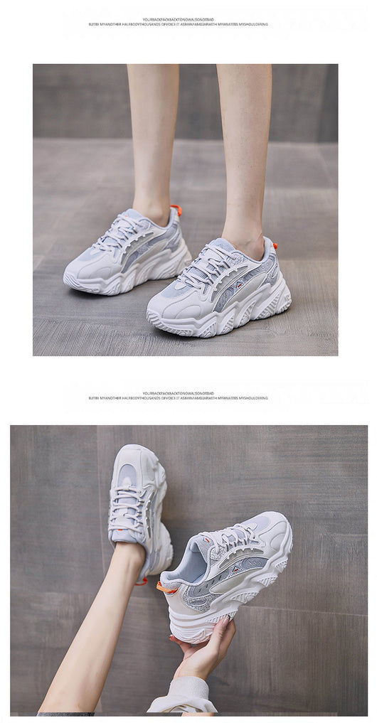 Zapatillas Deportivas Daddy para Mujer - Cómodas y Transpirables con Altura - Image 9