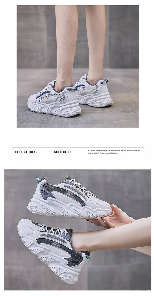 Zapatillas Deportivas Daddy para Mujer - Cómodas y Transpirables con Altura - Image 11