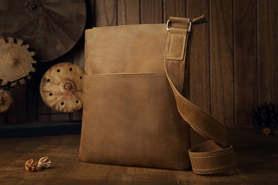 Bolsa Mensajera de Cuero para Hombre - Image 15