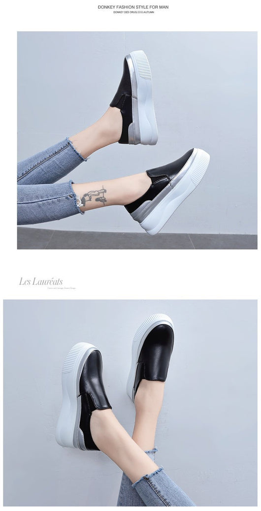 Zapatos Plataforma Coreanos para Mujer - Estilo Trendy - Image 8