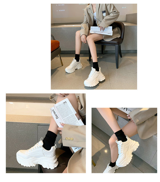 Tenis Plataforma Cómodos Estilo Casual con Red Transpirable - Image 11