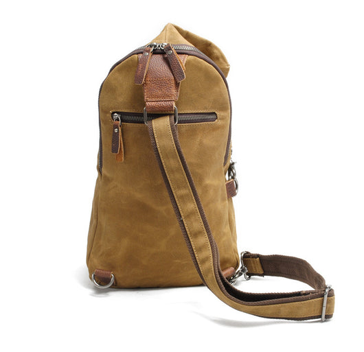 Mochila Impermeable Batik Vintage con Bolsa de Pecho - Image 10