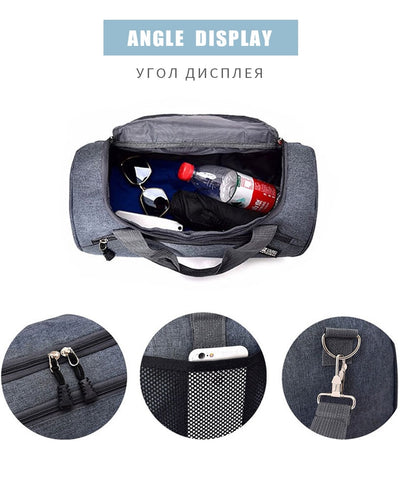 Bolsa Cilíndrica Deportiva Impermeable para Natación y Gimnasio - Image 10
