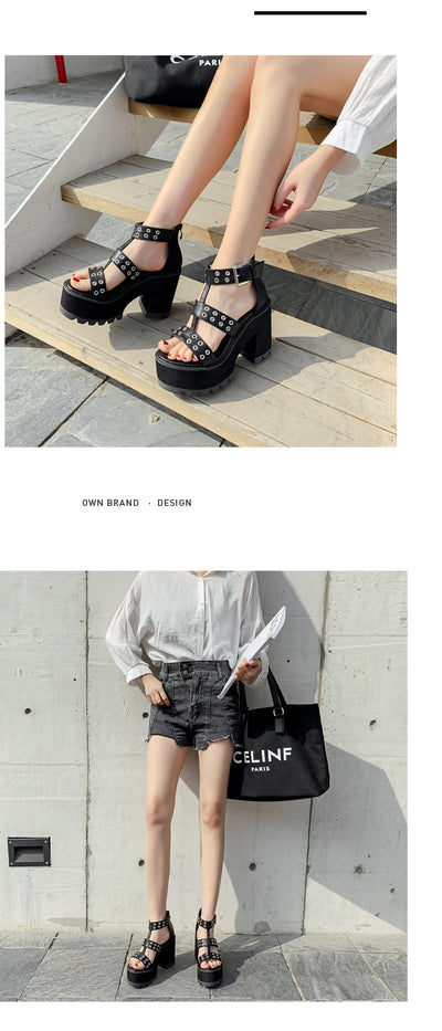 Sandalias Stiletto con Remaches - Image 6