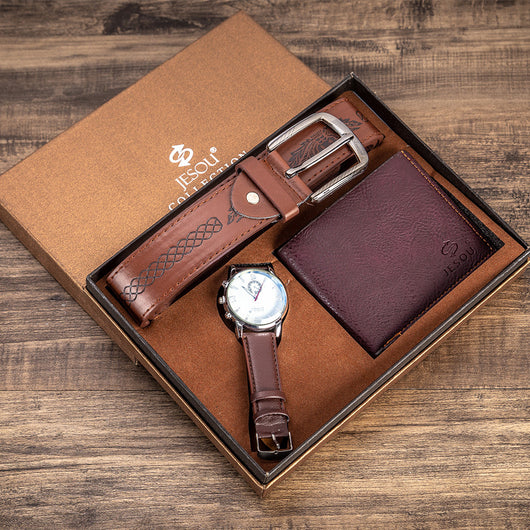 Juego Completo Reloj, Cinturón y Billetera - Image 15