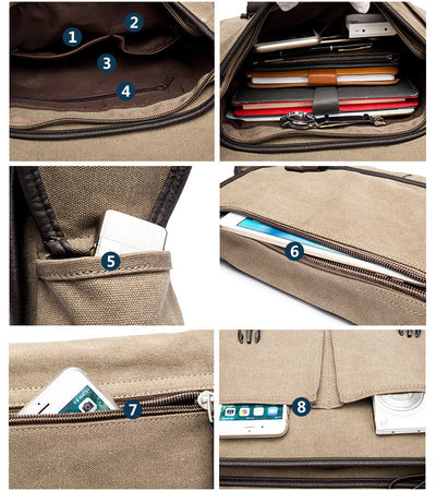 Bolso de Lona con Correa para el Hombro - Image 15