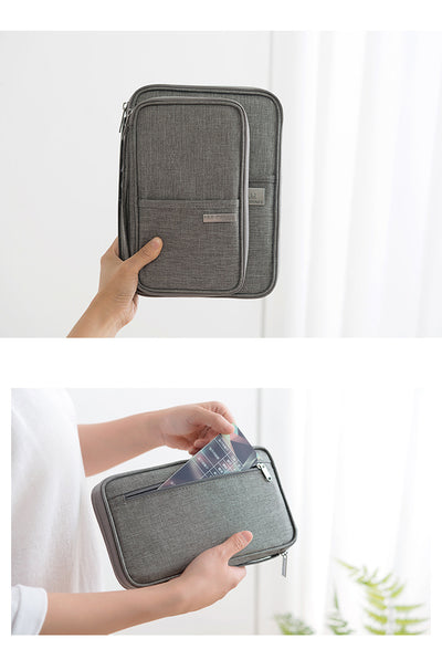 Organizador de Viaje Multifuncional para Documentos y Pasaporte - Image 25