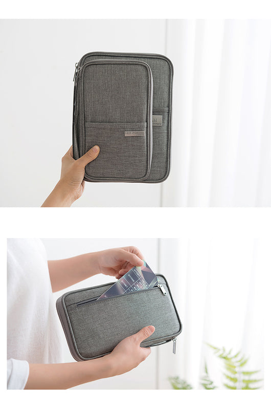 Organizador de Viaje Multifuncional para Documentos y Pasaporte - Image 25
