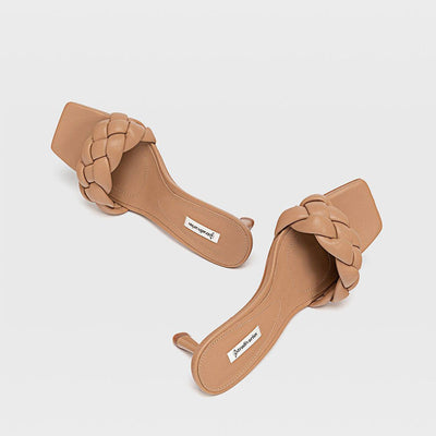 Sandalias de Tacón Alto con Punta Cuadrada y Dedo Abierto - Image 15