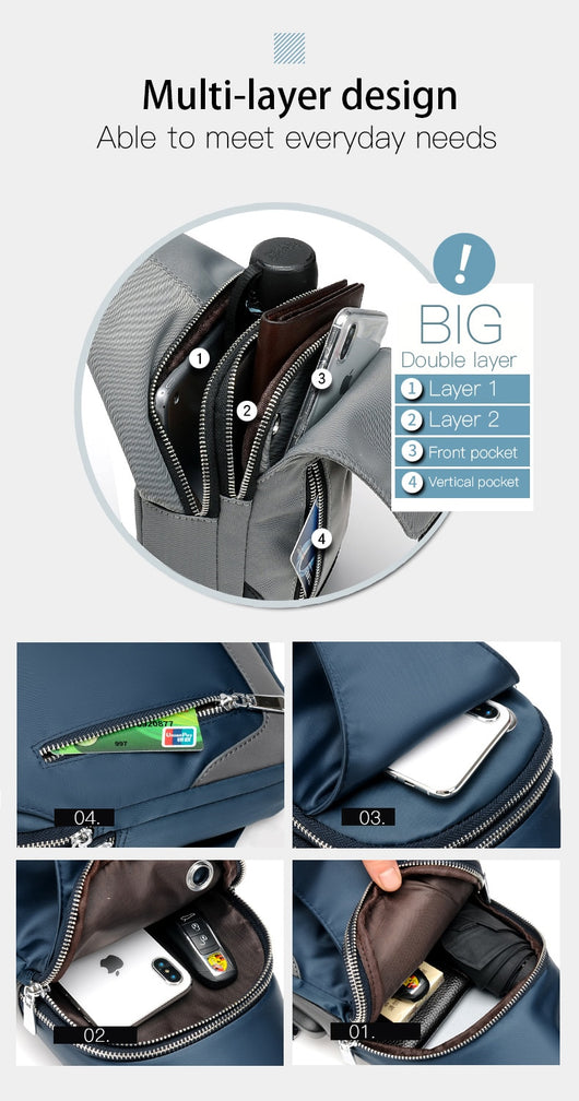 Mochila Backpack Oxford Casual - Elegancia y Funcionalidad - Image 12