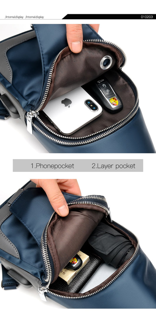 Mochila Backpack Oxford Casual - Elegancia y Funcionalidad - Image 13