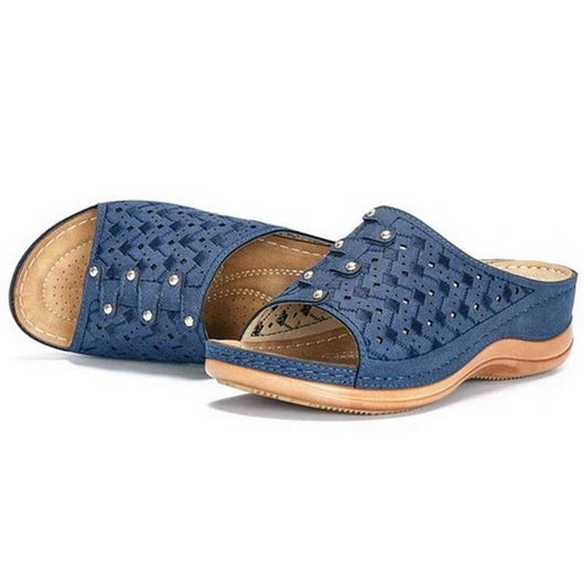 Sandalias Casuales para Mujer con Suela Gruesa y Diseño Ahuecado - Image 14