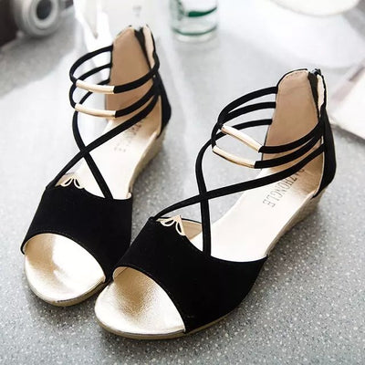 Sandalias con Tira Frontal y Tacón Bajo Cómodo - Image 7
