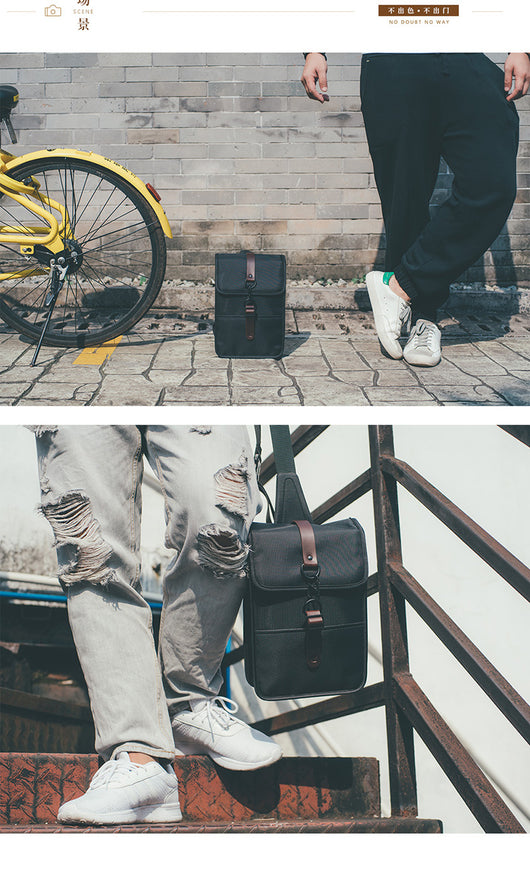 Bolsa Bandolera Deportiva Zu para Hombre - Mochila Casual con Múltiples Compartimentos - Image 14