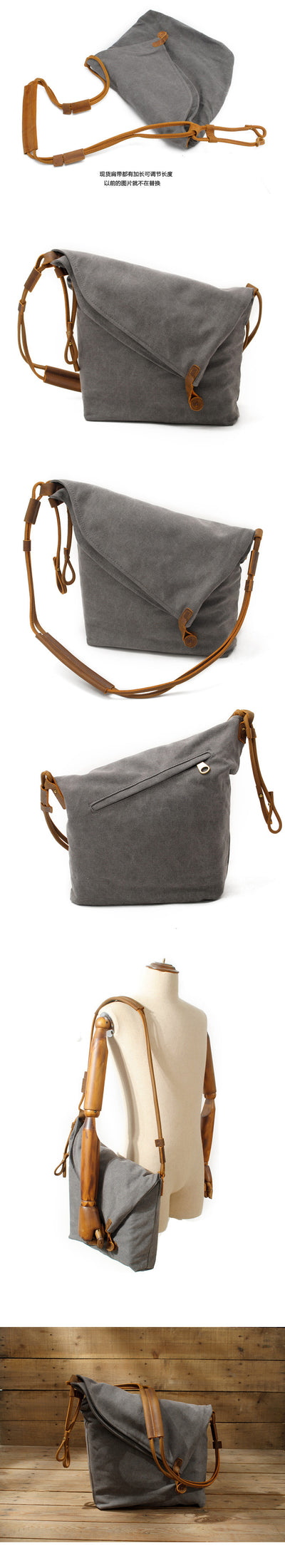Bolso Retro de Tela con Correa Cruzada - Image 21