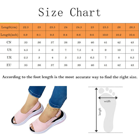 Sandalias Casuales de Verano para Mujer con Cierre de Velcro - Image 7