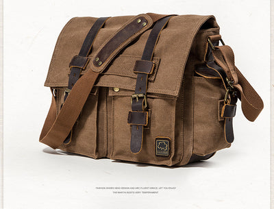 Bolsa de Lona para Hombre con Correa de Hombro - Image 17