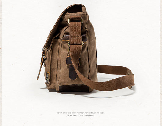 Bolsa de Lona para Hombre con Correa de Hombro - Image 18
