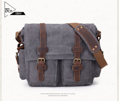 Bolsa de Lona para Hombre con Correa de Hombro - Image 24