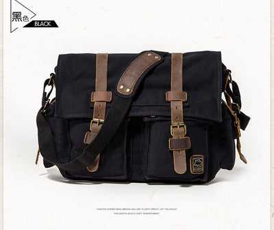 Bolsa de Lona para Hombre con Correa de Hombro - Image 30