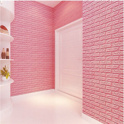 Adhesivo de Pared Textura Ladrillo Espuma - Papel Tapiz Impermeable Ecológico - Image 12