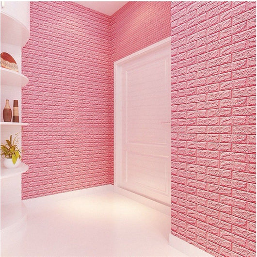 Adhesivo de Pared Textura Ladrillo Espuma - Papel Tapiz Impermeable Ecológico - Image 12