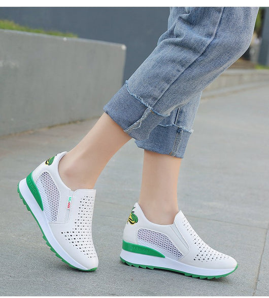 Zapatos Blancos Calados para Mujer - Image 9