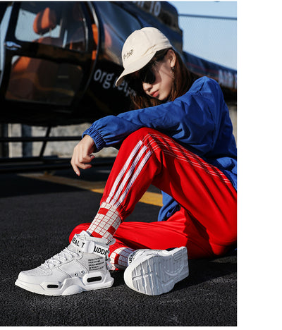 Zapatillas Deportivas Unisex de Suela Gruesa - Estilo Coreano Hip-Hop para Parejas - Image 21