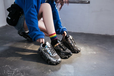 Zapatillas Deportivas Casuales Plataforma con Malla Transpirable - Image 21