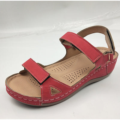 Sandalias Casuales Cómodas Talla Grande con Tacón Bajo y Punta Redonda - Image 10