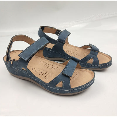 Sandalias Casuales Cómodas Talla Grande con Tacón Bajo y Punta Redonda - Image 15