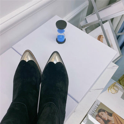 Botas para Mujer Punta Aguda con Refuerzo de Acero y Tacón Perfilado - Image 22